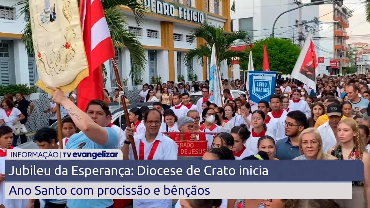 Abertura do Jubileu da Esperança marca o início do Ano Santo na Diocese de Crato