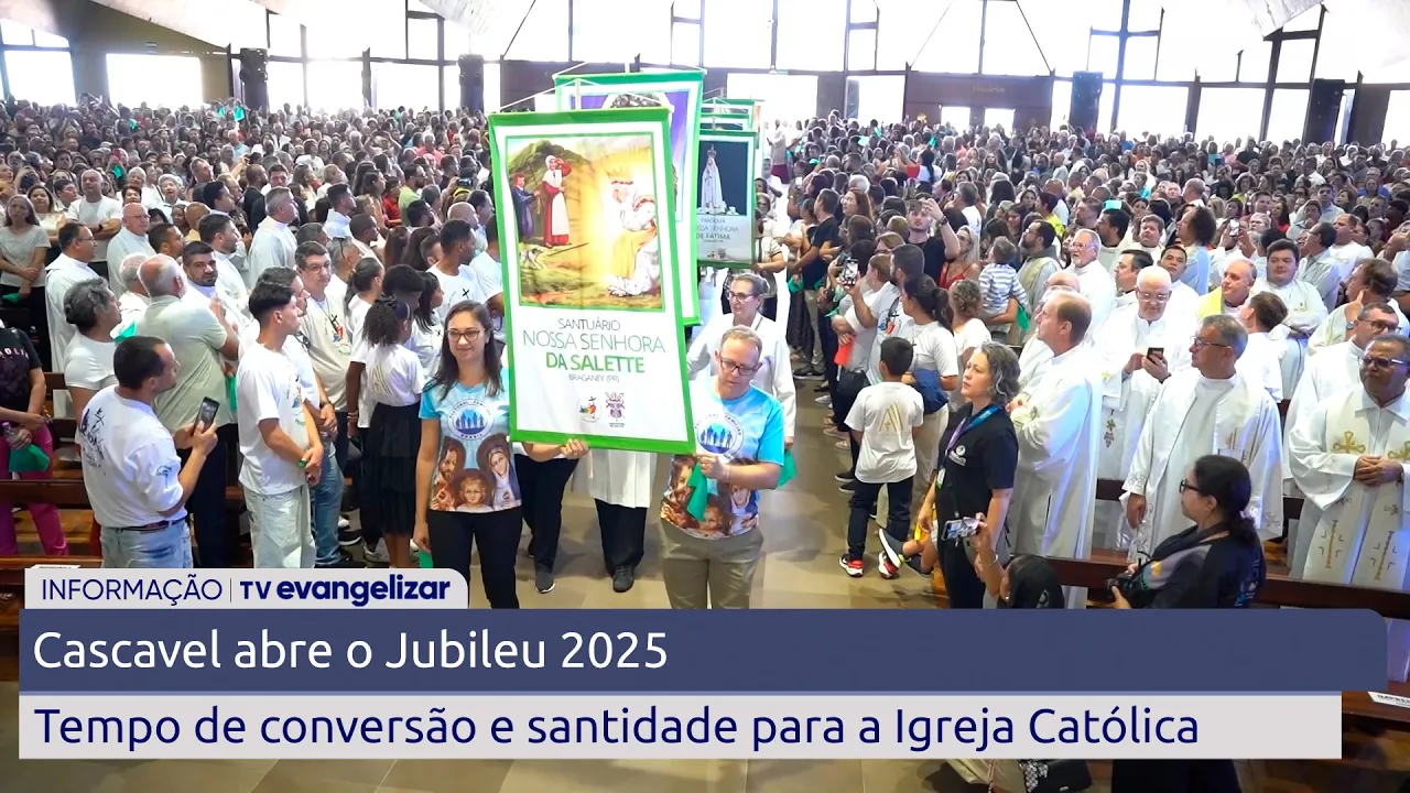 Jubileu 2025 em Cascavel: Peregrinação, perdão e renovação na Catedral